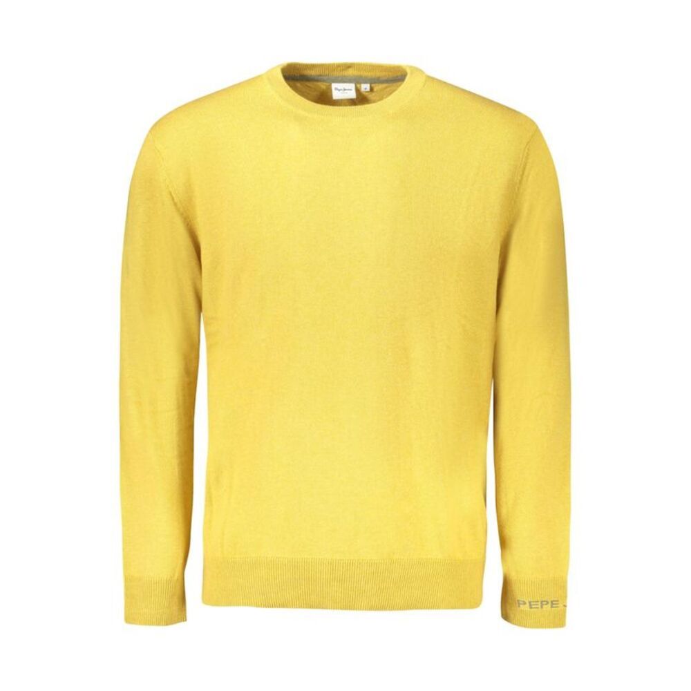 Pepe Jeans Yellow Cotton Men Men's Sweater